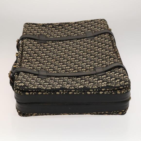 DIOR Trotter Canvas Trunk Navy Gold - Picture 5 of 12